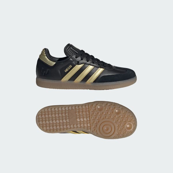 Black SAMBA MESSI INDOOR FOOTBALL SHOES