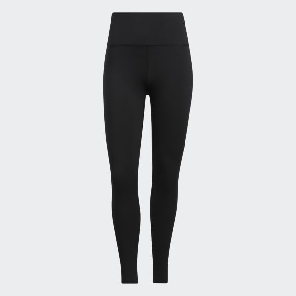 Black adidas Yoga Luxe Studio 7/8 Tights VS275