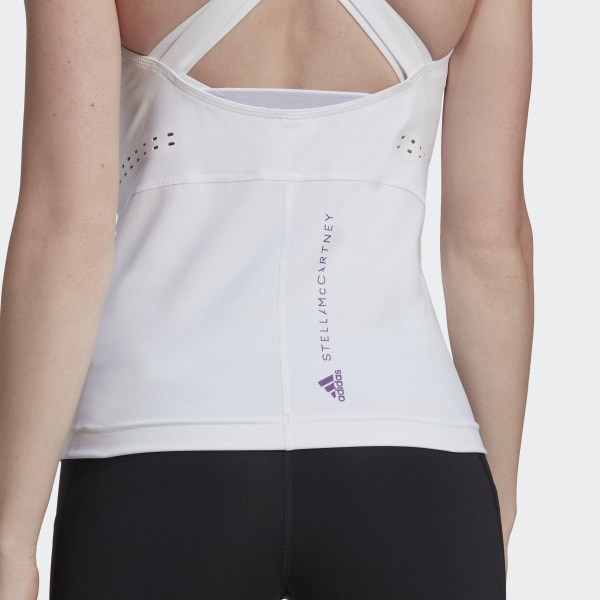 Wit adidas by Stella McCartney TruePurpose Tanktop VB320