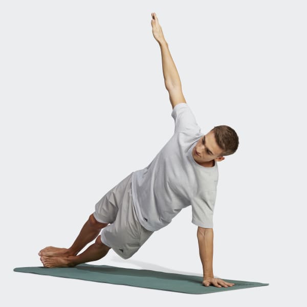 Gris Short 2-en-1 Yoga Training