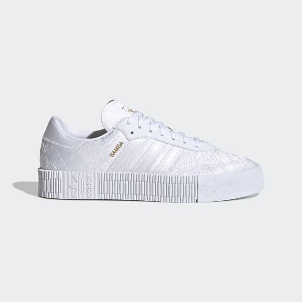 adidas Women's Sambarose Shoes in White 