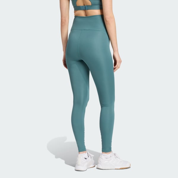 Verde Mallas Largas Optime Essentials Corte Alto (Maternidad)