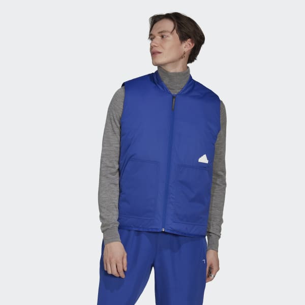 adidas Puffer Vest - Blue | Men's Lifestyle | adidas US