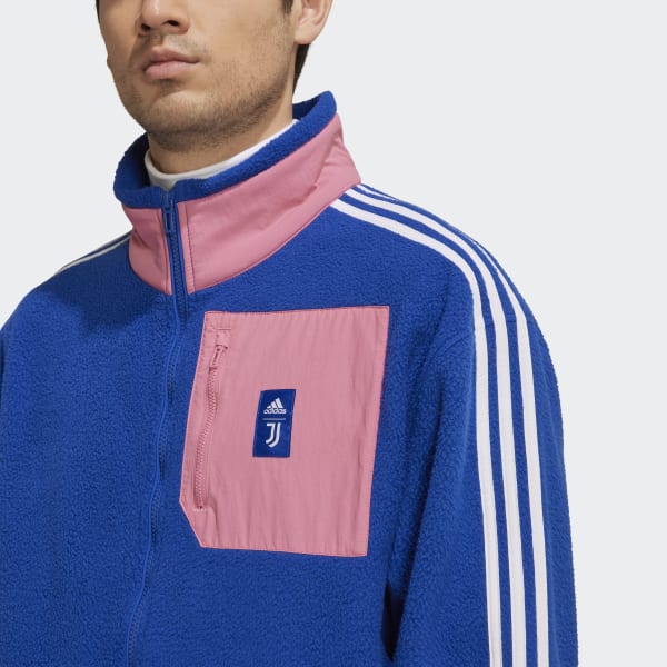 Niebieski Juventus Lifestyler Fleece Jacket RO027