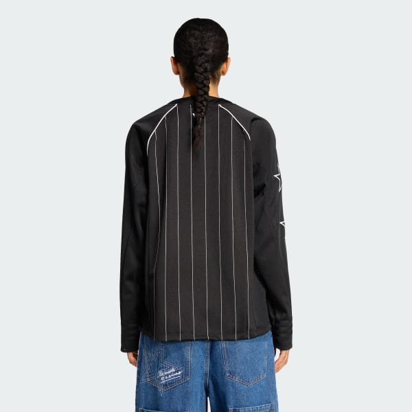 Negro Camiseta adidas ORIGINALS BB MANGA LARGA