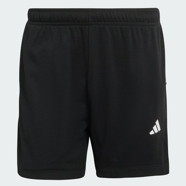 Black D4T PrimeLift Essentials Workout Mesh Shorts