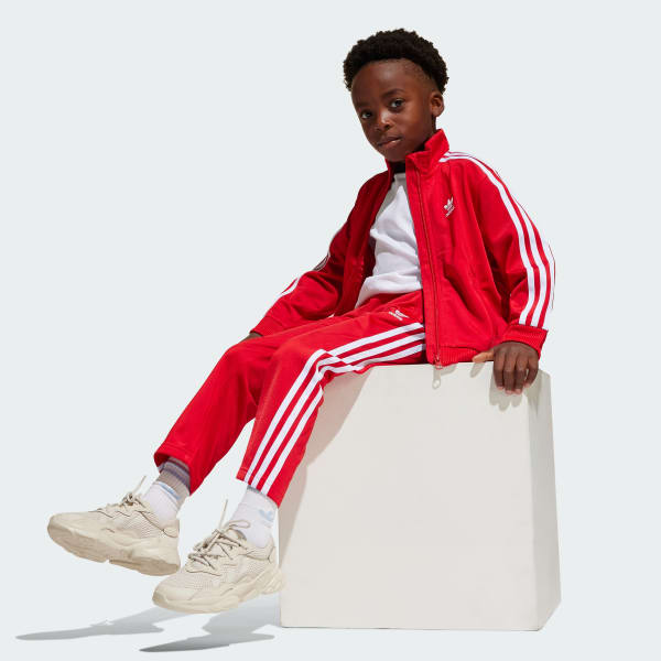 Rojo Conjunto Adicolor Firebird Niños