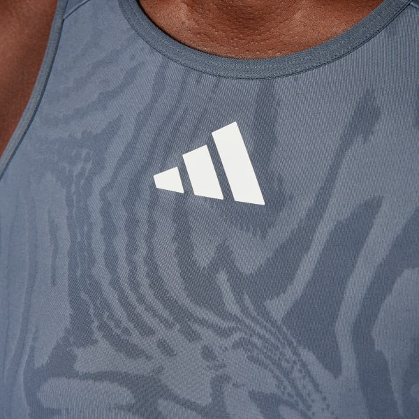 Μαύρο Techfit Medium-Support High-Neck Print Bra
