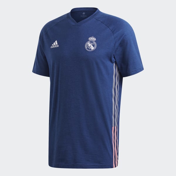 real madrid white and blue jersey