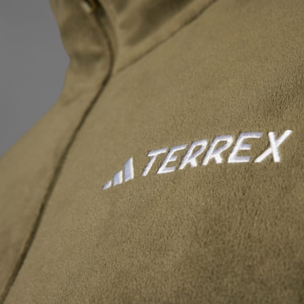 Grijs Terrex Multi Fleece Ritsjack