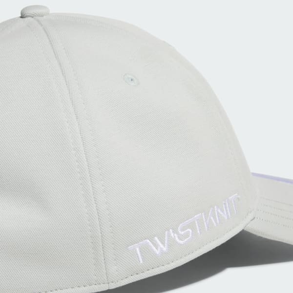 สีเทา หมวกแก๊ปผ้า Twistknit