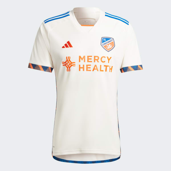 White FC Cincinnati 24/25 Away Jersey