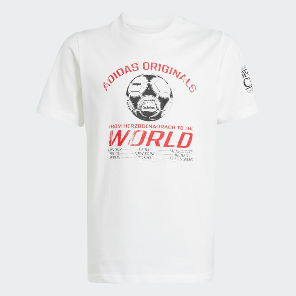 White Graphic Tee Kids