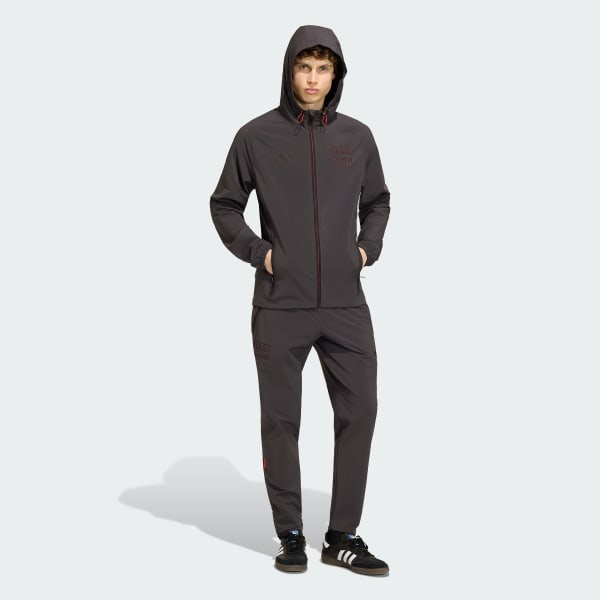 Black AUDI REVOLUT F1 TEAM DNA VIS TECH JACKET