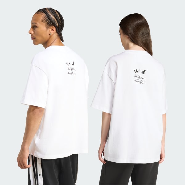 Blanc T-shirt Hot Shot Graphic