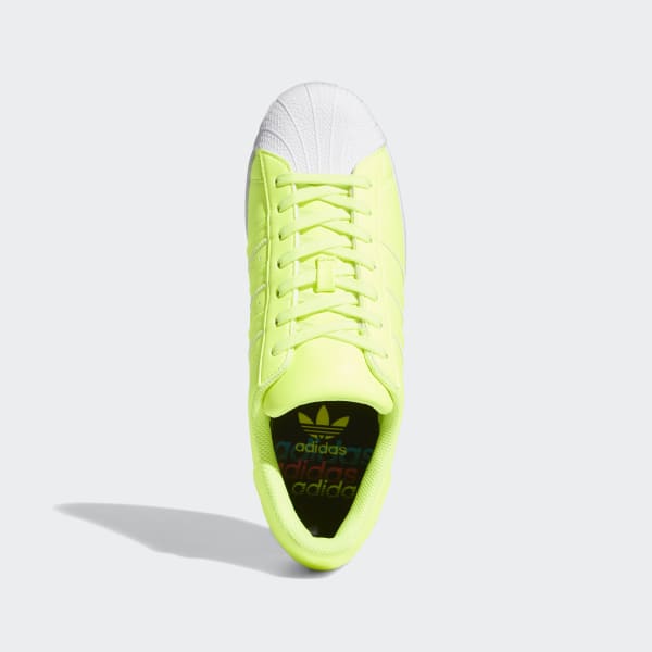 adidas originals superstar slip on kids yellow