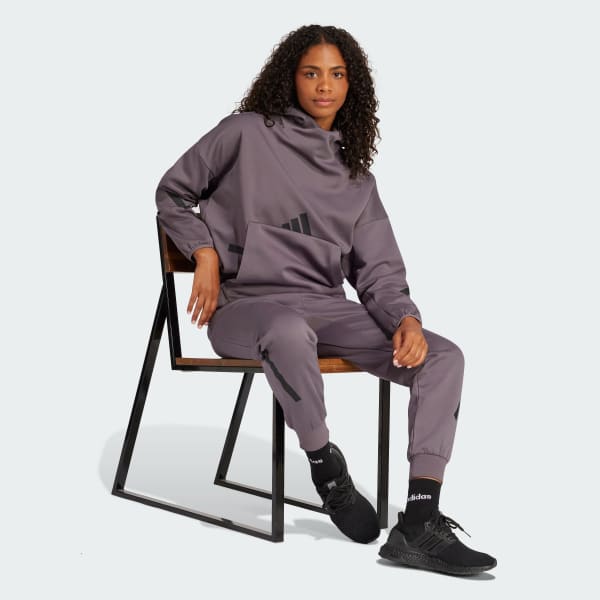 Grey adidas Z.N.E. Pants