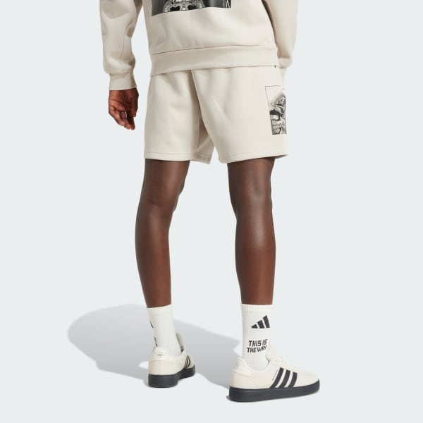 Beige ADIDAS STAR WARS THE MANDALORIAN SHORTS