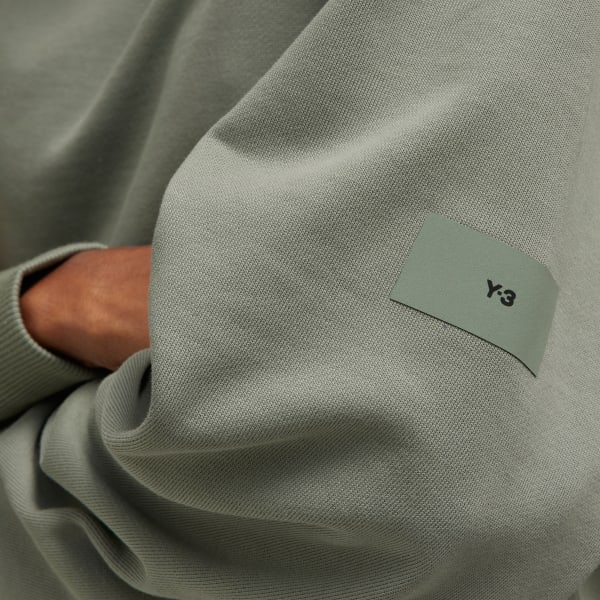 Y3 outlet grey sweatshirt