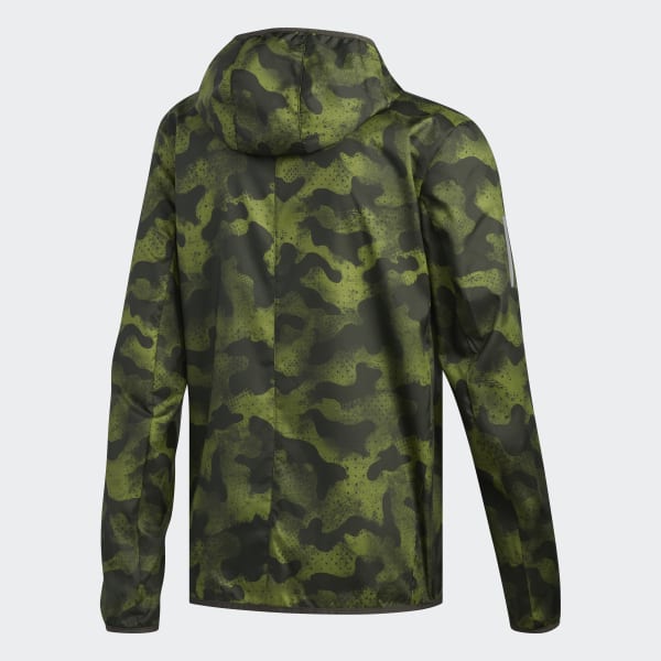 adidas Own the Run Camouflage Jakke Grønn | adidas Norway adidas Own the Run Camouflage Jakke Grå | adidas Norway