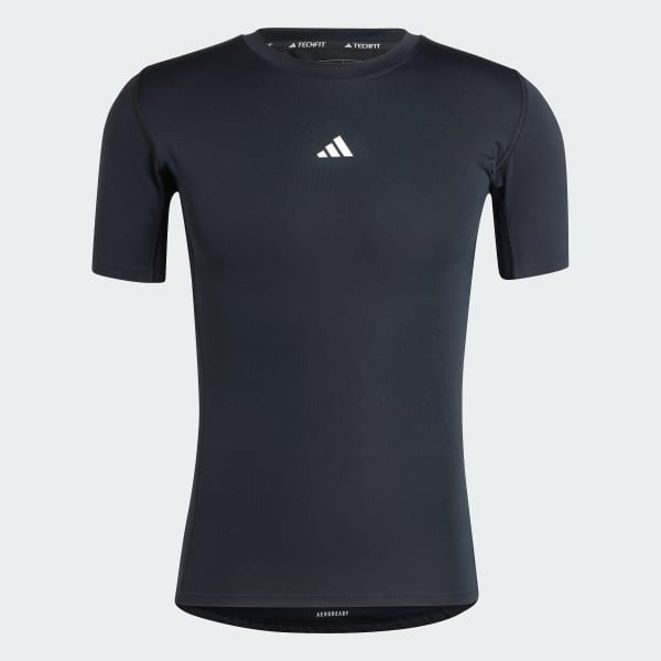 noir T-shirt de training compression TECHFIT