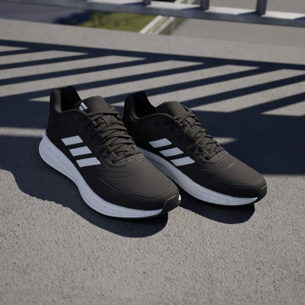 Adidas black duramo 9 discount