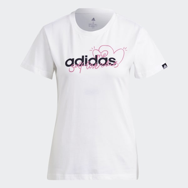 Adidas heart shirt online