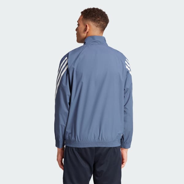 Blue Future Icons 3-Stripes Woven Track Jacket