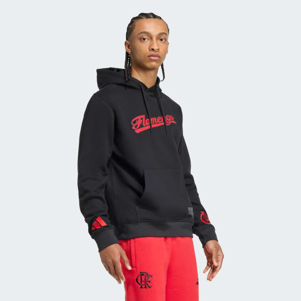Preto Blusa Capuz CR Flamengo US Pack