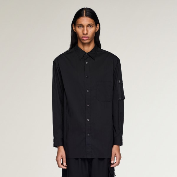 noir CHEMISE MANCHES LONGUES COTON Y-3