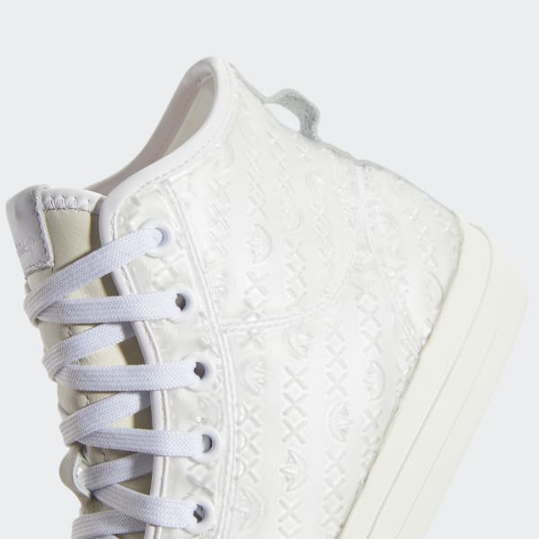 adidas Nizza 420 Hi RF Shoes - White 