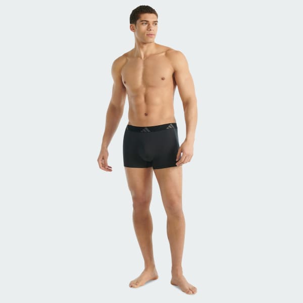 cierna BOXERKY ACTIVE MICRO STRETCH SEAMLESS TRUNK 2-BALENIE