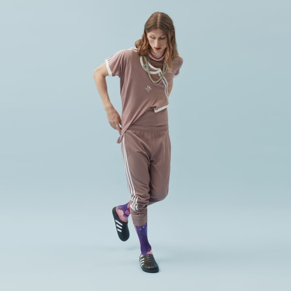 Paars Adicolor Classics Cutline Broek ZF979