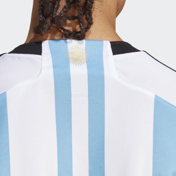 adidas Argentina 22 Winners Home Jersey - White, Men's Soccer