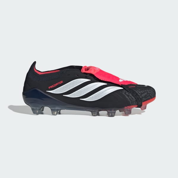ブラック プレデター ELITE フォールディングタン HG サッカースパイク / 土・人工芝 / PREDATOR ELITE Fold-Over Tongue Hard Ground Football Boots