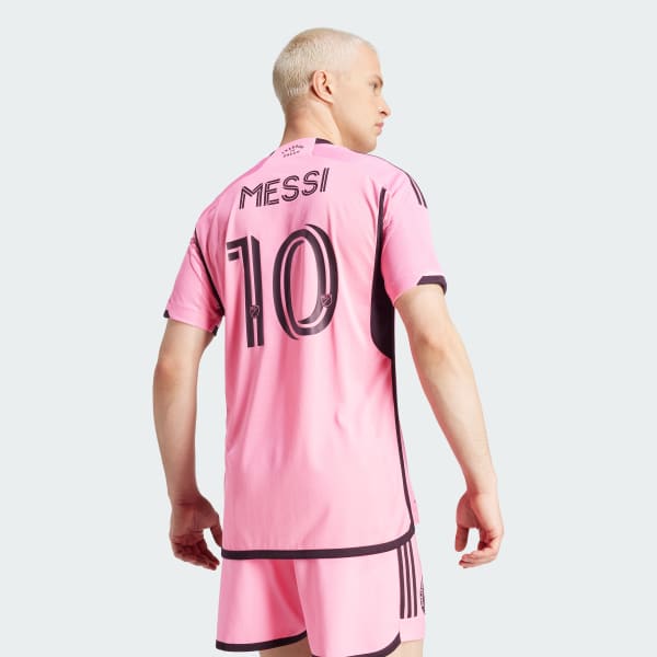 Pink Inter Miami CF 24/25 Messi Authentic hjemmebanetrøje