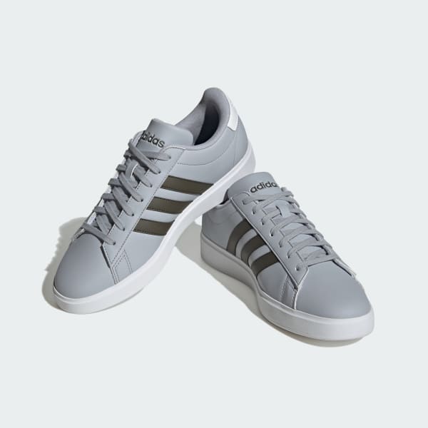 Gris Chaussure Grand Court Cloudfoam Comfort