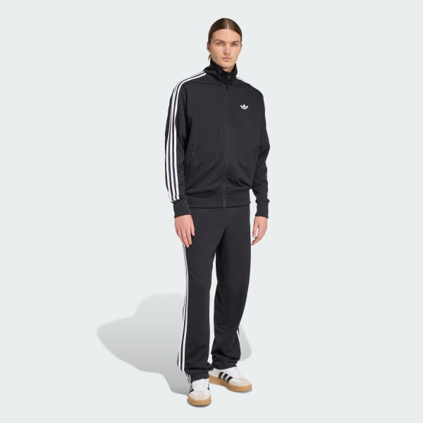 Black FIREBIRD ADICOLOR MESH TRACKTOP