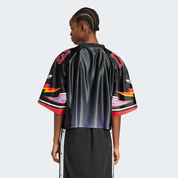 Black Adilenium Season 3 Short Sleeve Graphics Jersey