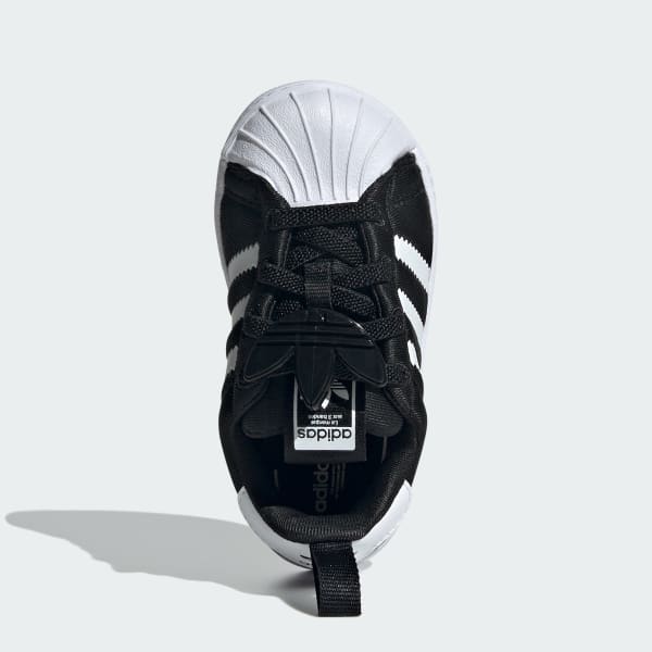 Black Superstar 360 Comfort Closure Shoes Kids