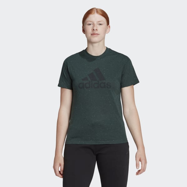 Adidas t top shirt green