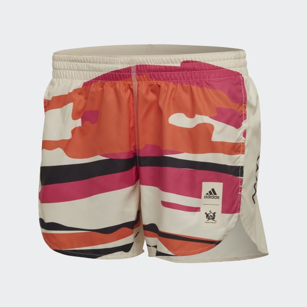 Bezowy Thebe Magugu Run Fast Running Shorts MLU35