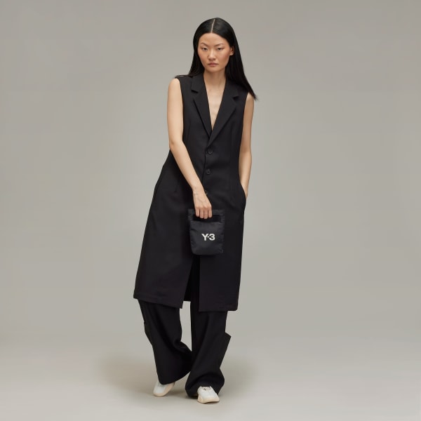 Siyah Y-3 Sport Uniform Özel Dikim Yelek