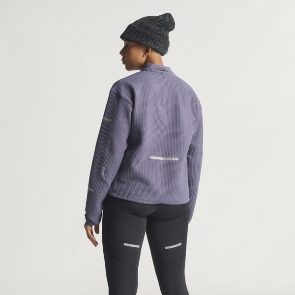 Viola Maglia girocollo da running Adi365 CLIMAWARM+