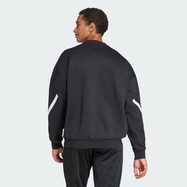 Noir Sweat-shirt New adidas Z.N.E.