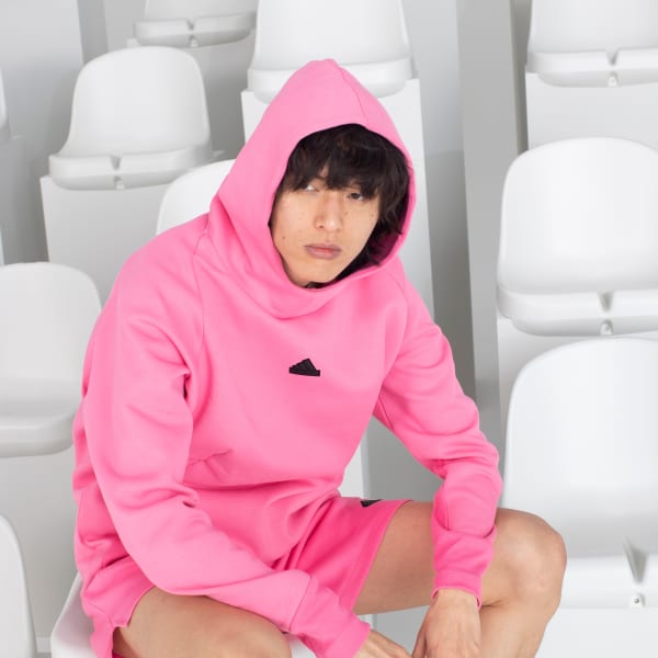 adidas Sudadera adidas Premium Hoodie Rosa adidas Mexico