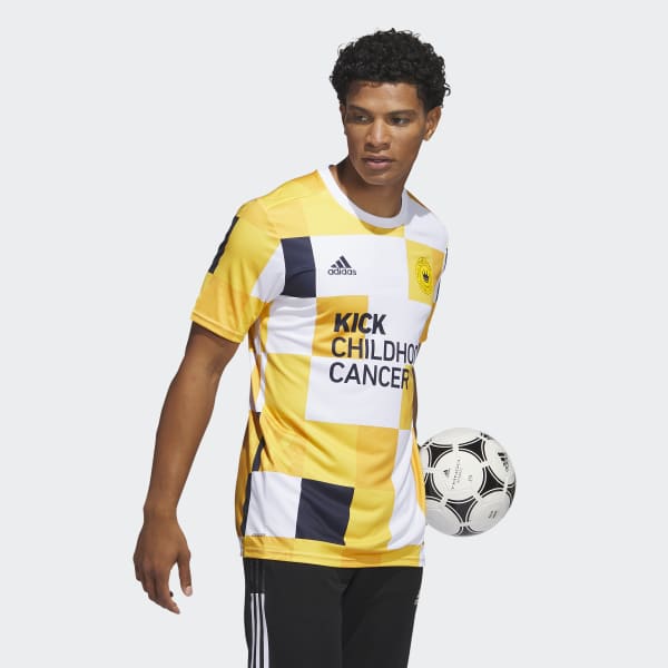 Charlotte FC adidas Youth 2023 MLS Works Kick Childhood Cancer x Marvel  Pre-Match Top - Royal
