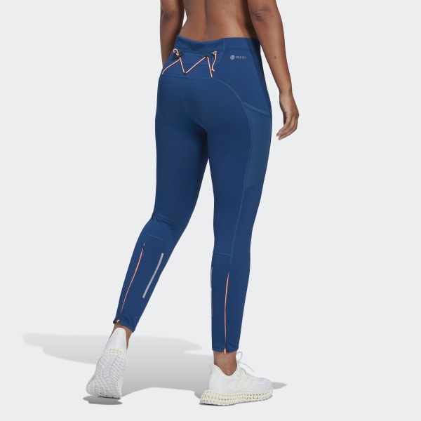Μπλε FastImpact COLD.RDY Winter Running Long Leggings CH711