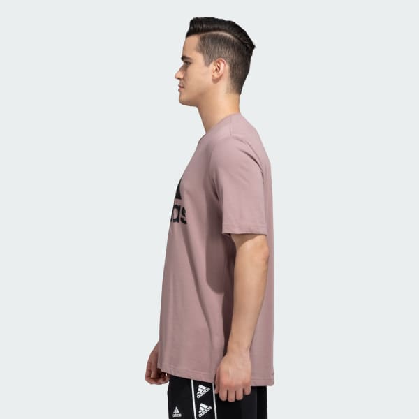 Purple BIG LOGO SINGLE JERSEY TEE