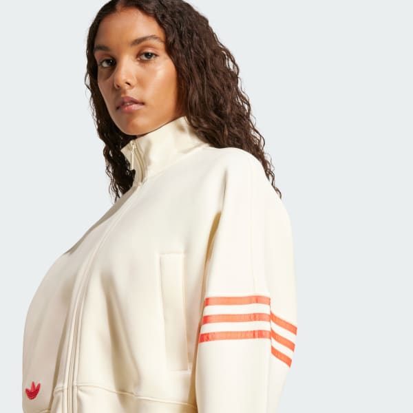 adidas Neuclassics Track Top - White | Free Shipping with